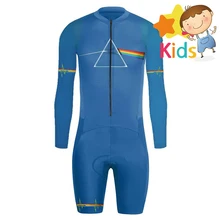 Cycling Trisuit for Kids Pro Team Cycling Skinsuit Children's Triathlon Ropa Ciclismo Maillot Jumpsuit Road Racing Sports Wear