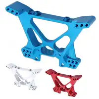 1/10 トラクサススラッシュ 4X4 アルマイトアルミリヤショックタワー (部品番号 6838X) #70362 アップグレードパーツフィット殺到ラリーバハ CNC