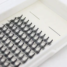 Предсделанные объемные ресницы вентиляторы 10D объемные вентиляторы удлиняющие профессиональные ресницы Объемные ресницы русский объем накладные ресницы