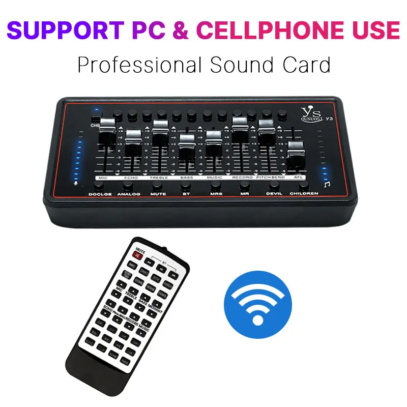 Sound Card For Bm 800 Studio Microphone Audio Interface External Sound