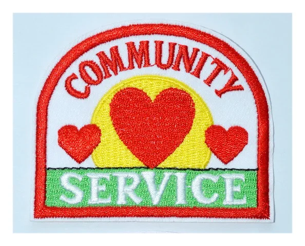 OFFICIAL GIRL SCOUTS COMMUNITY GARDEN Fun Patches Crests Badges GUIDE Tour Visit