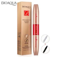 BIOQQUA водостойкие ресницы тушь для ресниц Объем глаз долговечная Косметика 3D волоконные ресницы Удлинение Утолщение завивка