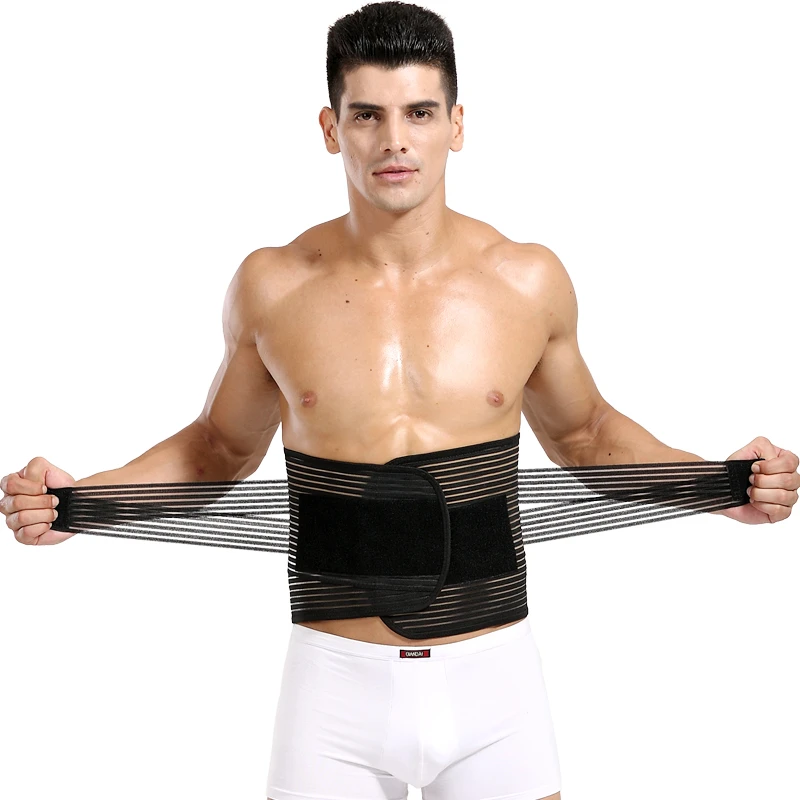 

breathable Slimming Men Shapers elastic Slim stretch belt men corsets for men lose weight belts body shaper girdles corset