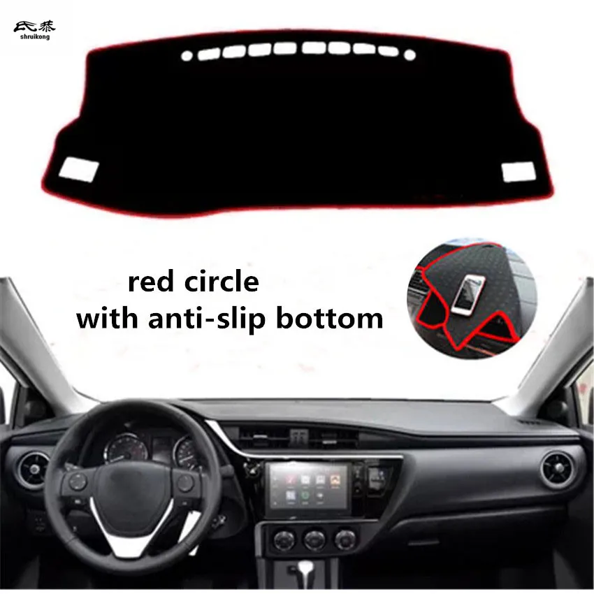 Free shipping 1set for 2014 2017 TOYOTA Corolla MK11 car accessories