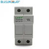 1 set 2P Parallel Fuse Holder 1000V DC Fusible 10x38 gPV, with Fuse Holder for Solar System Protection ► Photo 2/6