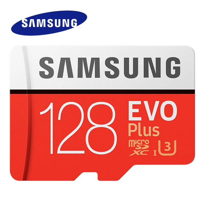 Карта памяти SAMSUNG EVO Plus 256 ГБ 16 Micro SD 32 64 128 класс 10 MicroSD карта C10 UHS I транс флеш 2020|16gb