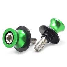 6 8 10 mm Motorcycle Swingarm Spools slider stand screws Motorcycle Accessories for 750R ZX-10 ZX-11 ZX-12R ZX-6R ZX-9R ZX-14R