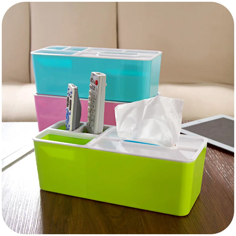 Continental Multifunctional Storage tissue box pumping tray, the remote