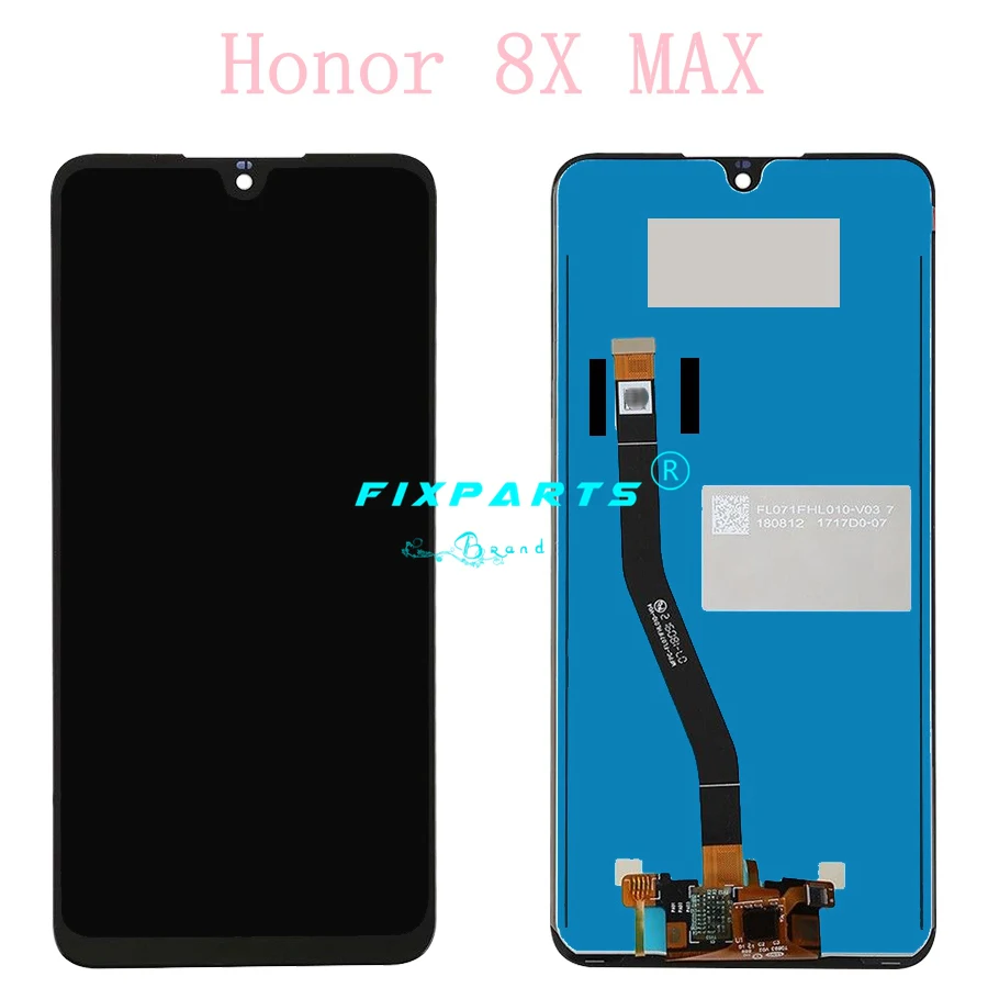 Huawei Honor 8X ЖК-дисплей Дисплей кодирующий преобразователь сенсорного экрана в сборе huawei Honor 8X MAX ЖК-дисплей Honor8X телефон 8Xmax Экран Запчасти для авто