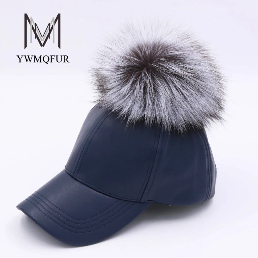 YWMQFUR 2017 새로운 겨울 PU 