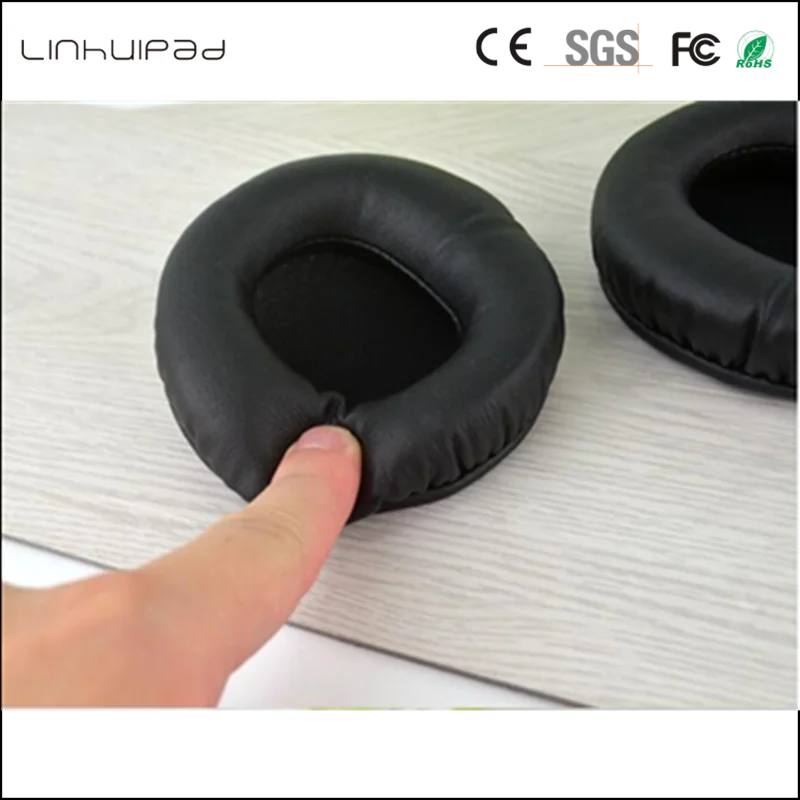 Linhuipad Replacement ear cup protein ear pads cushion suit for sony mdr v55 v500 7502 headphones 1 pair lot