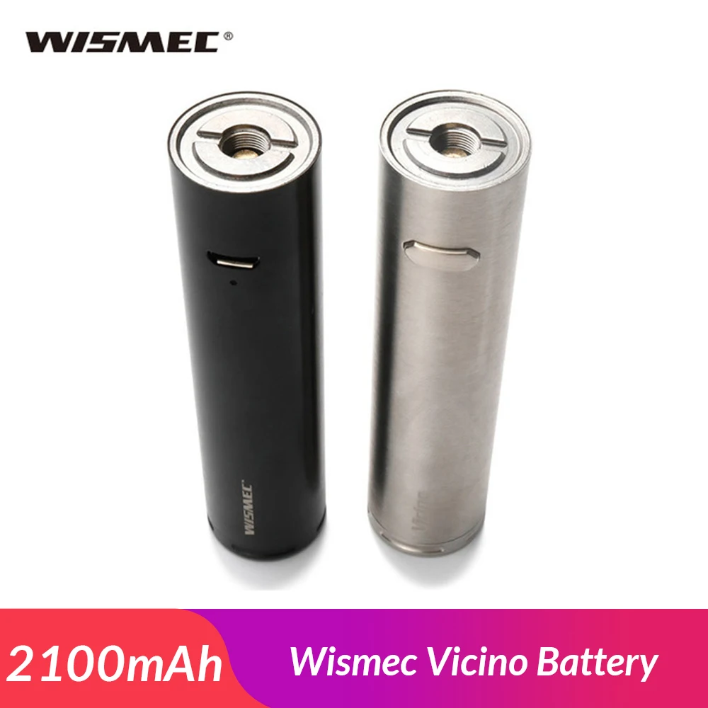 

Clearance Original Wismec Vicino Battery replaceable 18650 Battery Wismec Electronic Cigarette Battery Vape Pens Box Mod