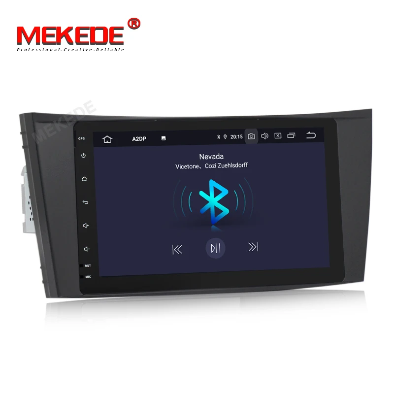 MEKEDE Android 9,0 ips DSP сенсорный автомобильный dvd-плеер с экраном для Mercedes Benz E-Class W211 E200 E220 E300 E350 четырехъядерный Wifi радио