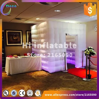 

portable LED octagon photo booth tent inflatable photo booth for sale