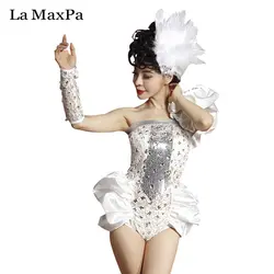 2017 Новый стиль Модный женский сценический костюм певцы женский певец dj Стадия DS костюм для ночного клуба принцесса DJ костюмы танцовщицы 2247