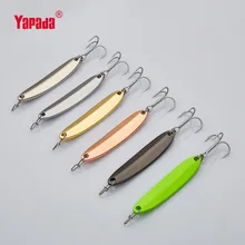 YAPADA Jigging 512 Sword 10g 55mm BKK Hook Multicolor Metal Jigging Spoon Fishing Lures