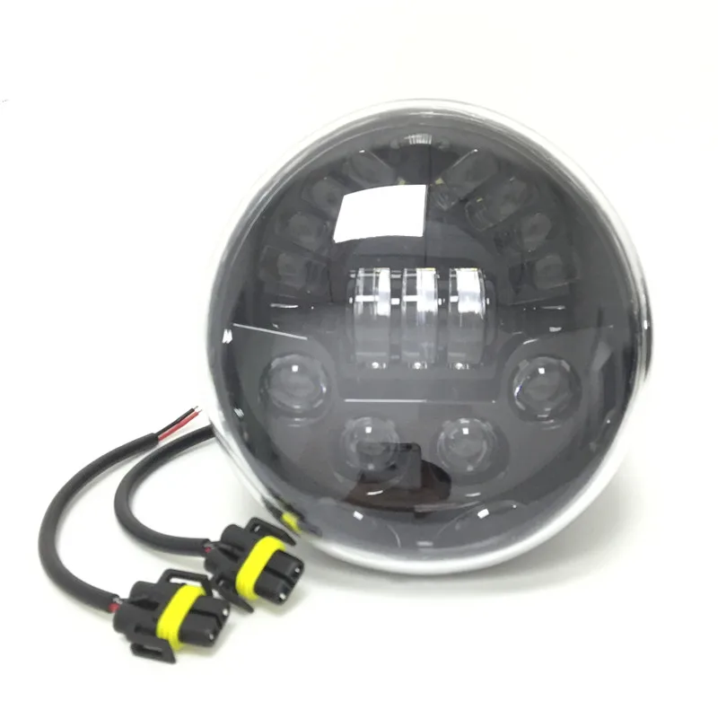 Motorcycle Headlights VRSC/V ROD LED Headlamp With Daytime Running