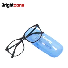 Профессиональные анти-голубые лучи излучения Анти-усталость анти-УФ асферические линзы прозрачный желтый Крытый очки для компьютерных игр