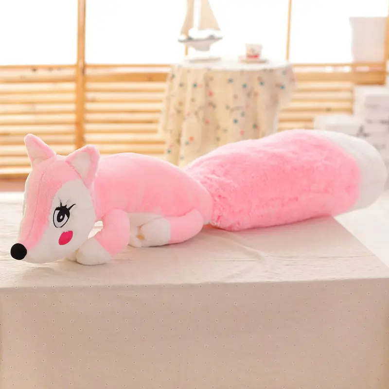 pink fox stuffed animal