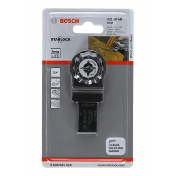 

BOSCH 2608661628 second accessories for Multitool AIZ 20 AB wood and metal 5uds