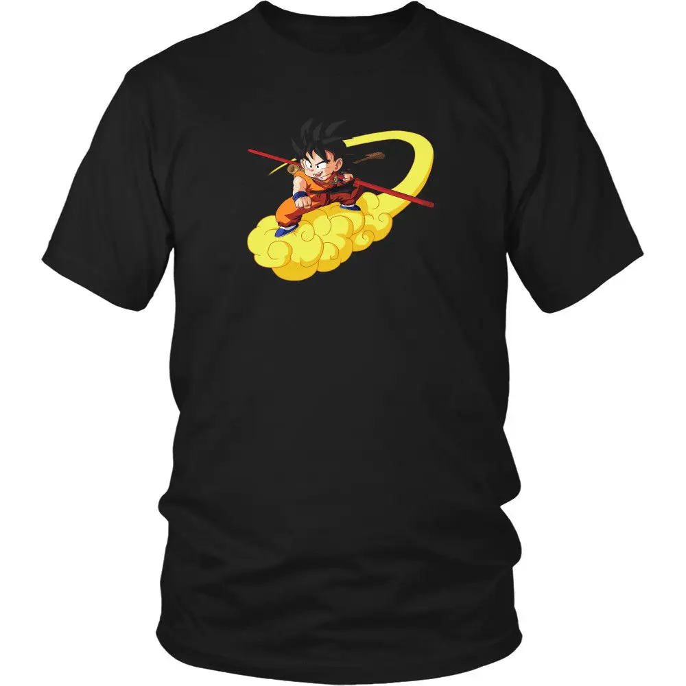 

Dragon Ball Z T-Shirt - Goku Flying On Nimbus - DBZ Dragonball Z Anime T-Shirt Free shipping Harajuku Tops t shirt