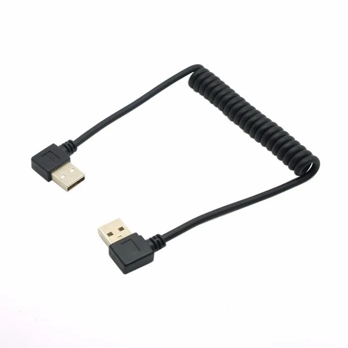 Стрейч 90 градусов вправо углом USB Тип Мужской до 90 градусов углом USB Мужской данных зарядный кабель угол 1 м 100 см