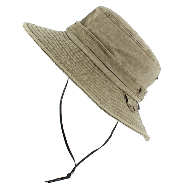 CAMOLAND хлопок UPF50+ солнцезащитные шапки для мужчин и женщин унисекс в повседневном стиле камуфляжные Панамы женские уличные Пешие прогулки пляжная шляпа - Цвет: Army Green