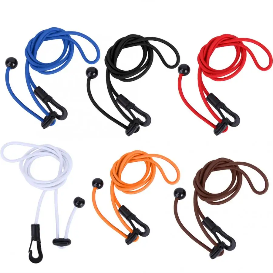 

120cm Elastic Boat Paddle String Boating Kayak Paddle Safety Rod Leash with Carabiner for Paddling Kayak Accessories