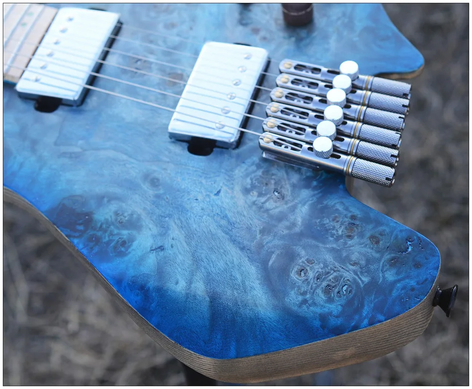 Новинка NK безголовая гитара Fanned Fret Гитара s стильная модель blue Eye фанера из тополя Топ Пламя клен шеи гитара