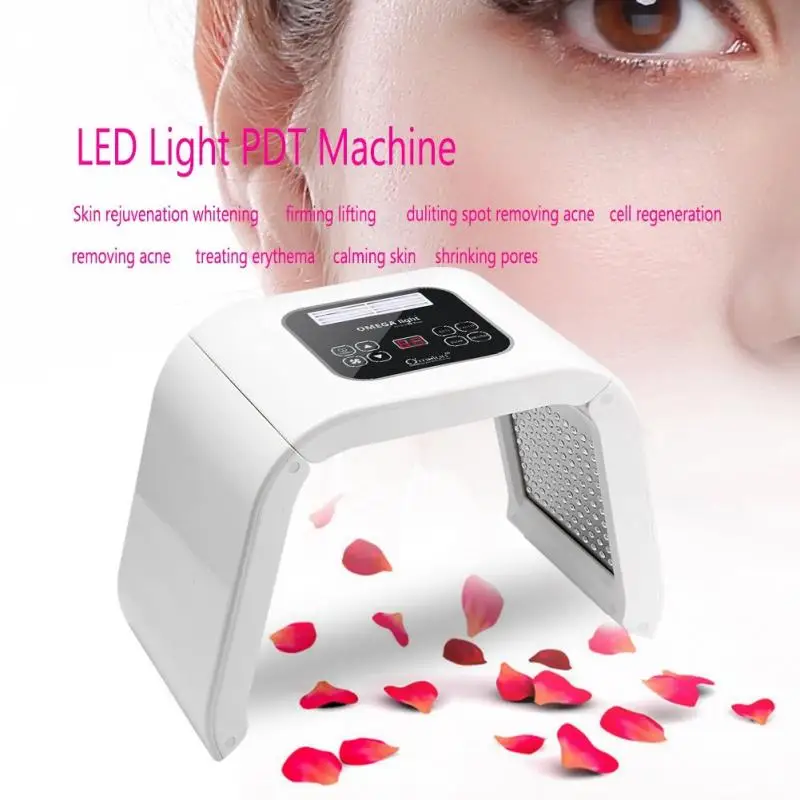 Máquina da Beleza do Cuidado da Pele Removedor de Anti-wrin Pdt para o Rejuvenescimento da Pele Nova Levou Luz Pdt Máscara Facial Terapia Acne 2020 7 Cor Mod. 1269555 9 Cheap LED Rejuvenescimento Da Pele Máquina