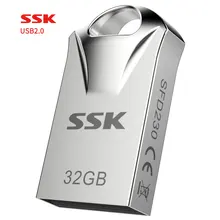 USB2 0 Flash drive SFD230 Metal 8GB 16GB 32GB Storage Memory Disk font b waterproof b