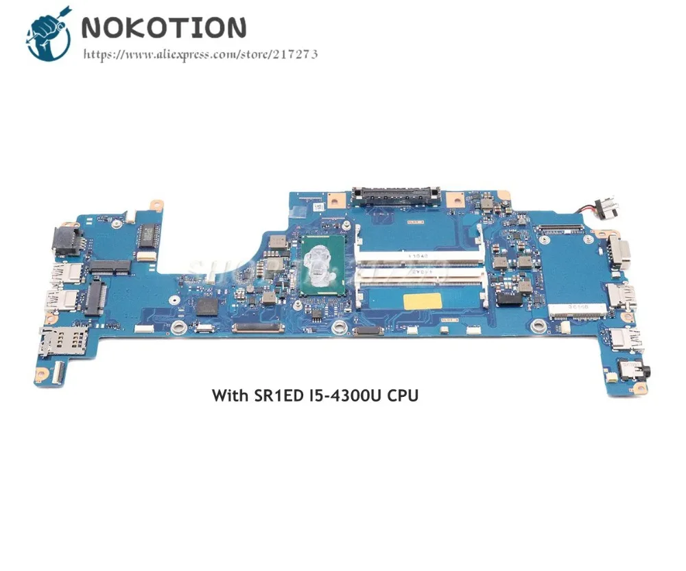 wonderful  NOKOTION For Toshiba Portege Z30 Z30-A Laptop Motherboard SR1ED I5-4300U CPU FAUXSY3 A3667A MAIN BO