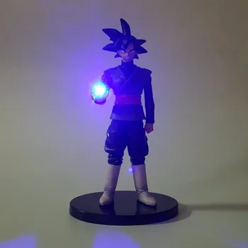

Dragon Ball Black Goku Zamasu Led Light Dragon Ball Action Figures Anime 150mm Super Saiyan Son Goku Led Lighting Lamp DBZ