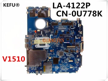 

KEFU Free Shipping For Dell V1510 Laptop Motherboard CN-0U778K 0U778K U778K JAL30 LA-4122P 100%Tested