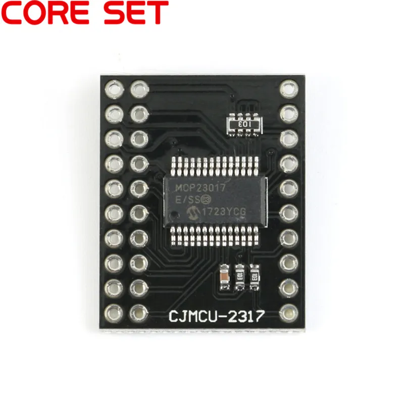 2 шт. MCP23017 модуль с последовательным интерфейсом I2C IIC Серийный Порты и разъёмы межсоединений интегральных схем I2C SPI двунаправленный 16-бит I/O расширитель штыри последовательные в