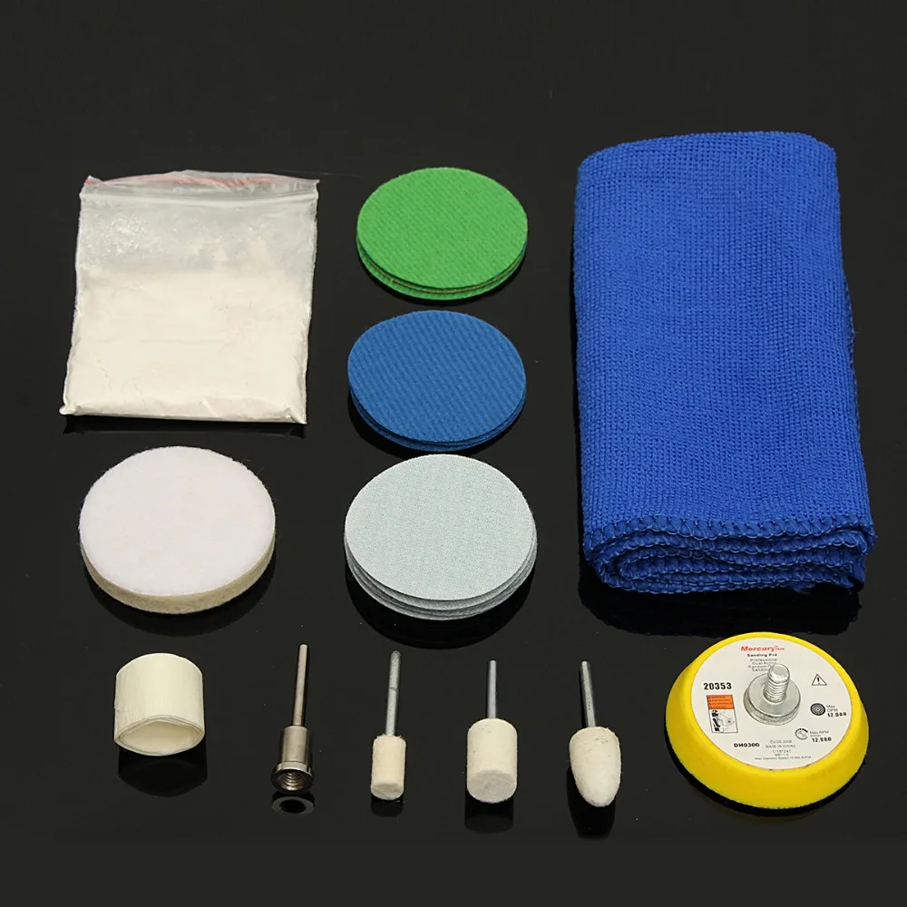 20g Cerium Oxide Powder Watch Glass Polishing Sets For Glass Scratch