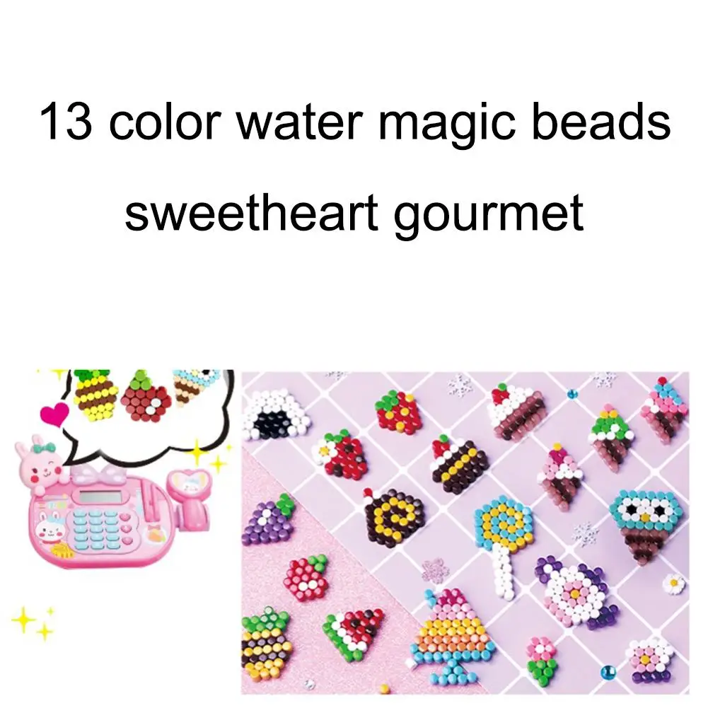 

Innovative 3D Magical Magic Beads Kindergarten Children's Handmade Puzzle Free Hot Water Beans Educational Toys