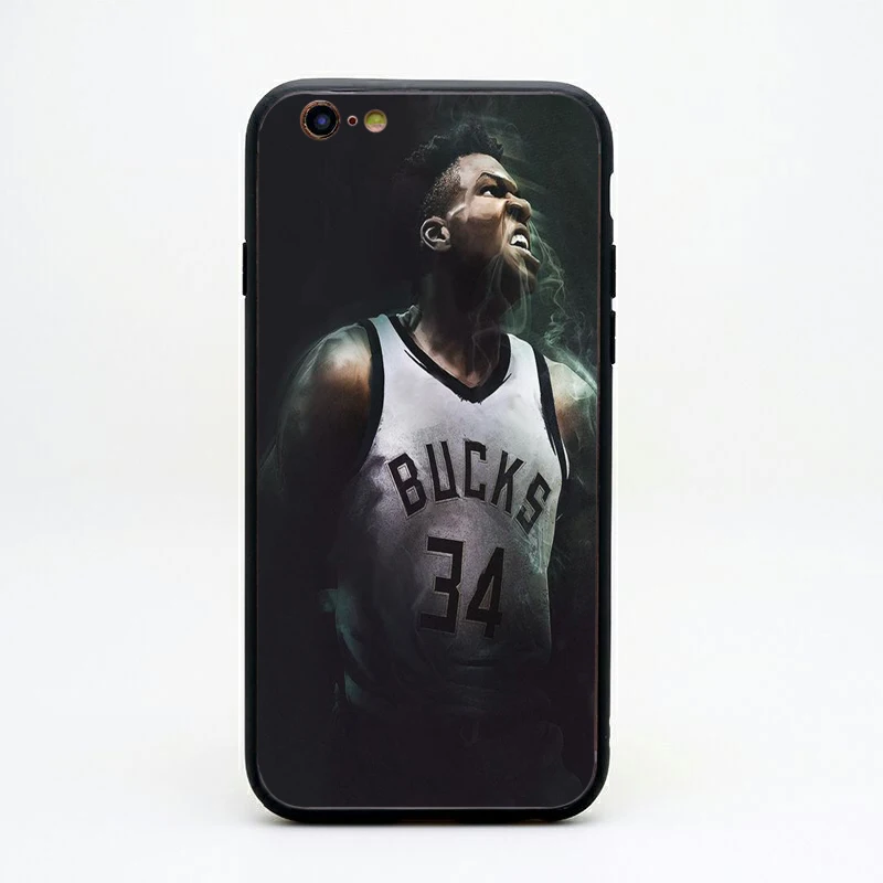 DK Giannis Antetokounmpo Алфавит чехол для телефона силиконовый черный Sotf TPU чехол для iphone 11Pro MAX 6 6s 7 8plus 5 X XS XR XSMax