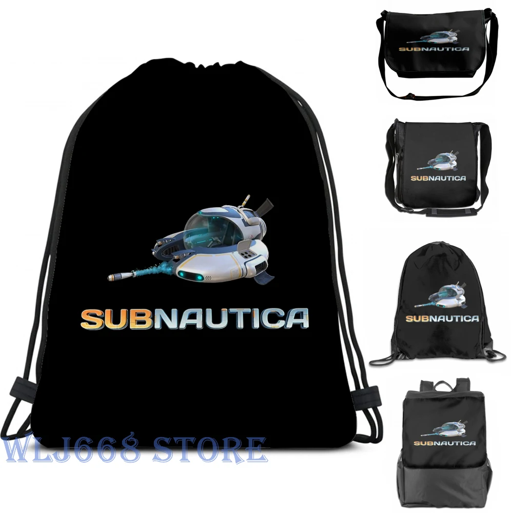 Забавные сумки через плечо с графическим принтом женский рюкзак Subnautica Seamoth (2) на