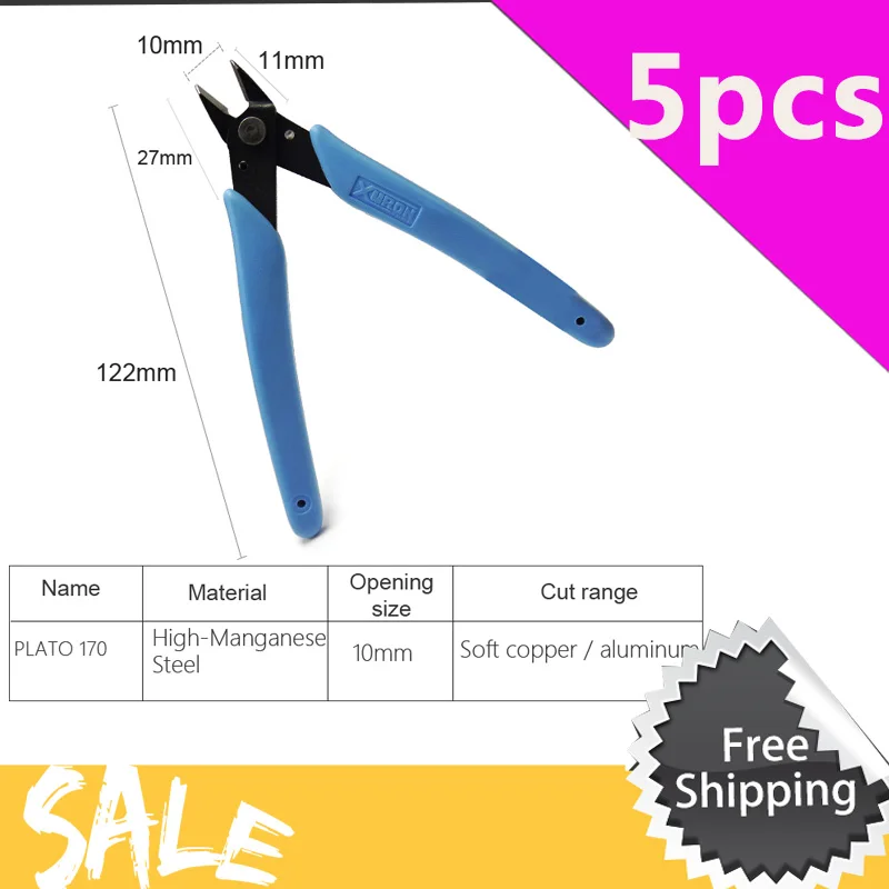 

5PCS Automatic Wire Stripper Tools Design Multifunctional Automatic Stripping Pliers Cable Wire Stripping Crimping Tools Cutting