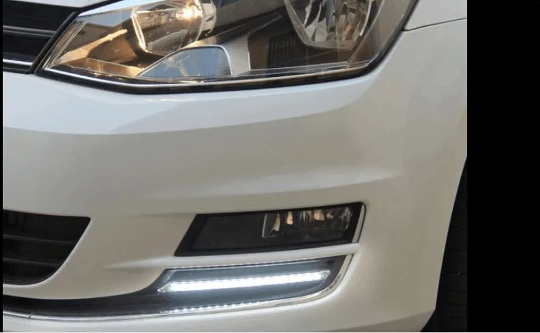 CHESHUNZAI для vw golf 7 led drl дневные ходовые огни alta luminoso durevole