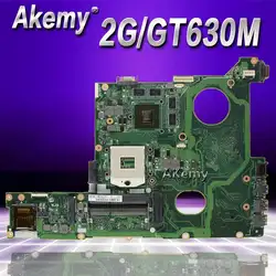 Akemy N46VM GT630M 2 Гб встроенной материнской Para ASUS n46v N46VM N46VZ N46VB N46VJ материнская плата для ноутбука 100% Testado Rev 2,1