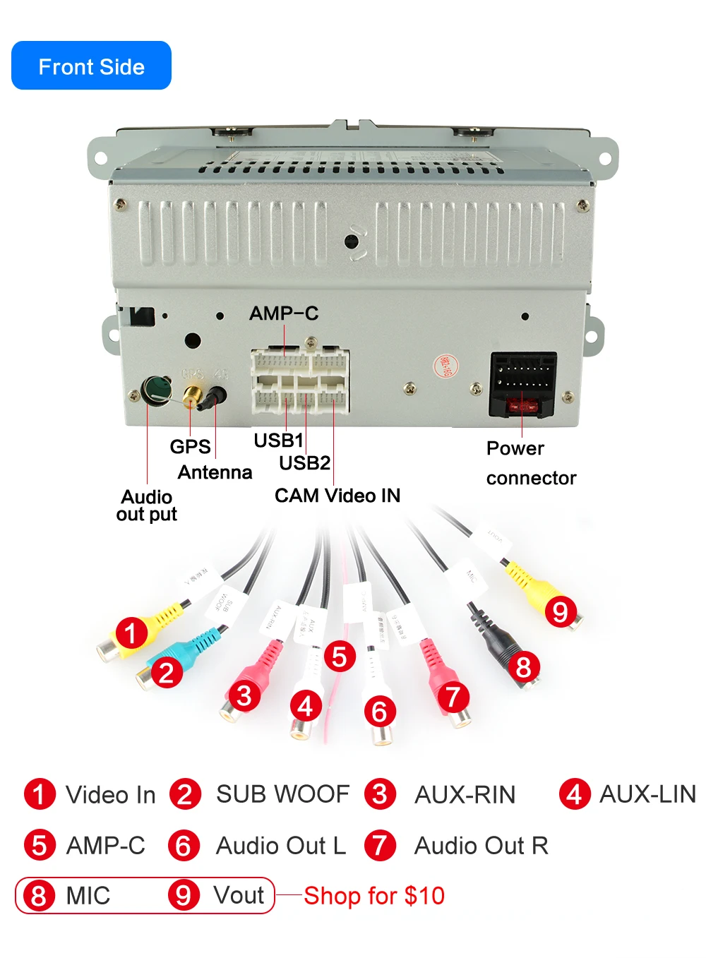 Excellent 9 "2 din car radio Android 8.1 player for volkswagen vw golf 5 6 polo tiguan touran passat B6 jetta sharan Skoda  Stereo Player 12