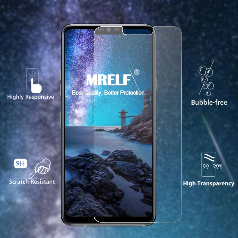 MRELF закаленное стекло для LG G7 ThinQ защита экрана на 2.5D телефон защитный экран