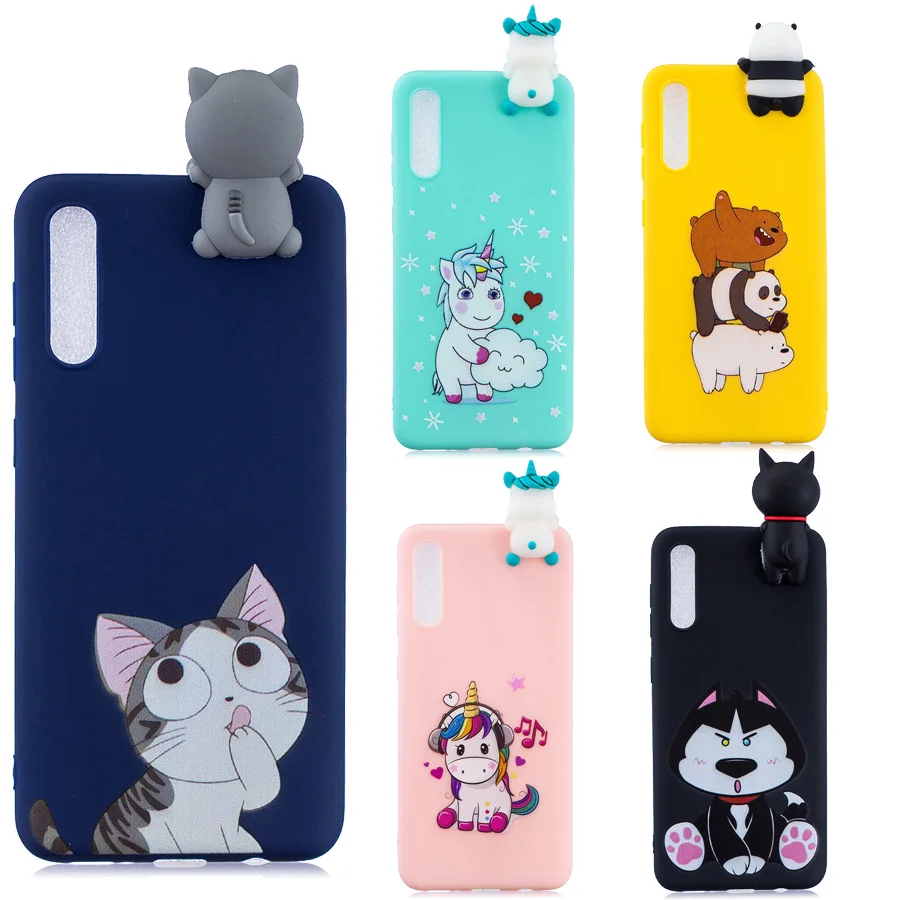 coque samsung a40 silicone licorne