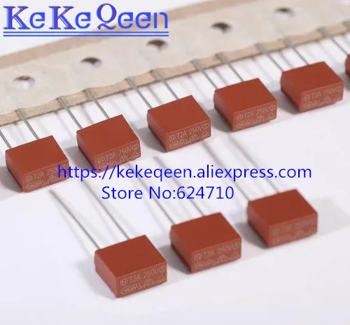 

50pcs/lot Square fuse 6.3A 250V 392 Square plastic fuse T6.3A LCD TV power board commonly