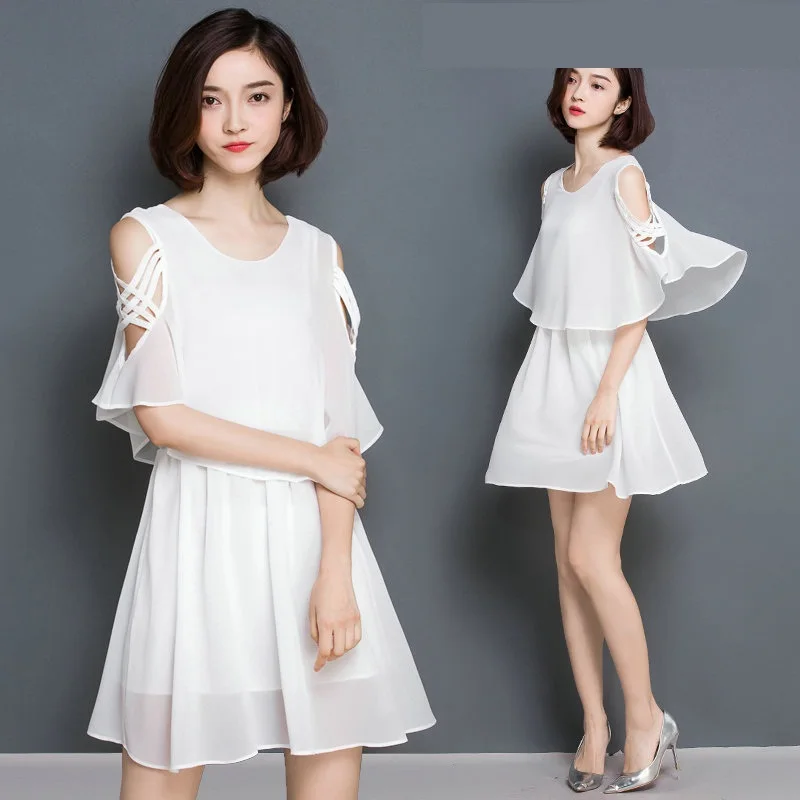 Размера плюс женская одежда платье 2020 в Корейском стиле Сезон лето vestidos Тонкий