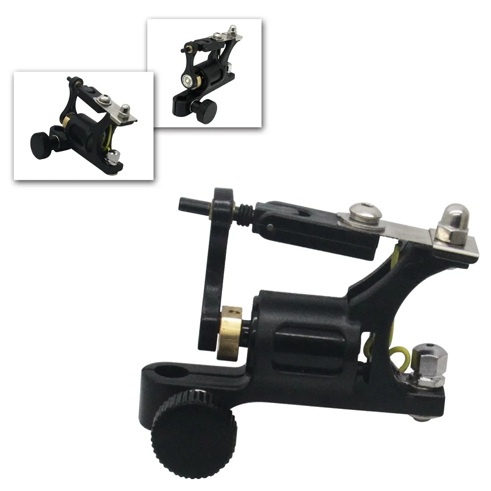 

New MiNi Rotary Motor Tattoo Machine Liner & Shader Black Tattoo Machine