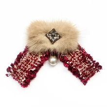 Элегантный мужской и женский галстук-бабочка винтажный жемчуг со стразами бусина Свадебный деловой Рождественский галстук-бабочка Униформа галстук-бабочка аксессуар