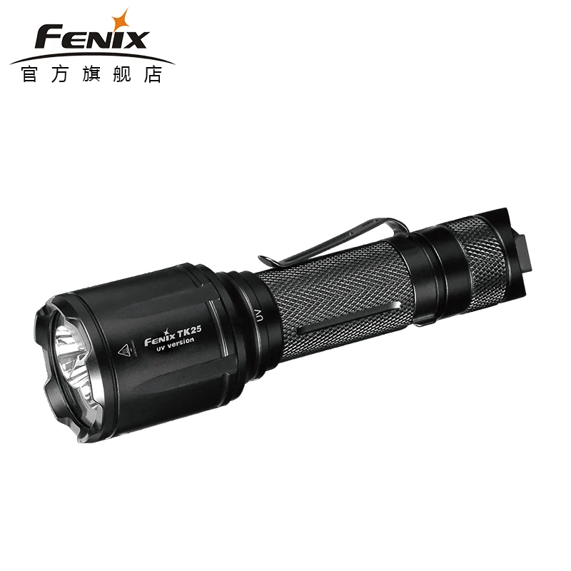2018 New Fenix TK25 UV CREE XP-G2 white LED and UV LED 1000 lumens designed for law enforcement agencies tactical flashlight